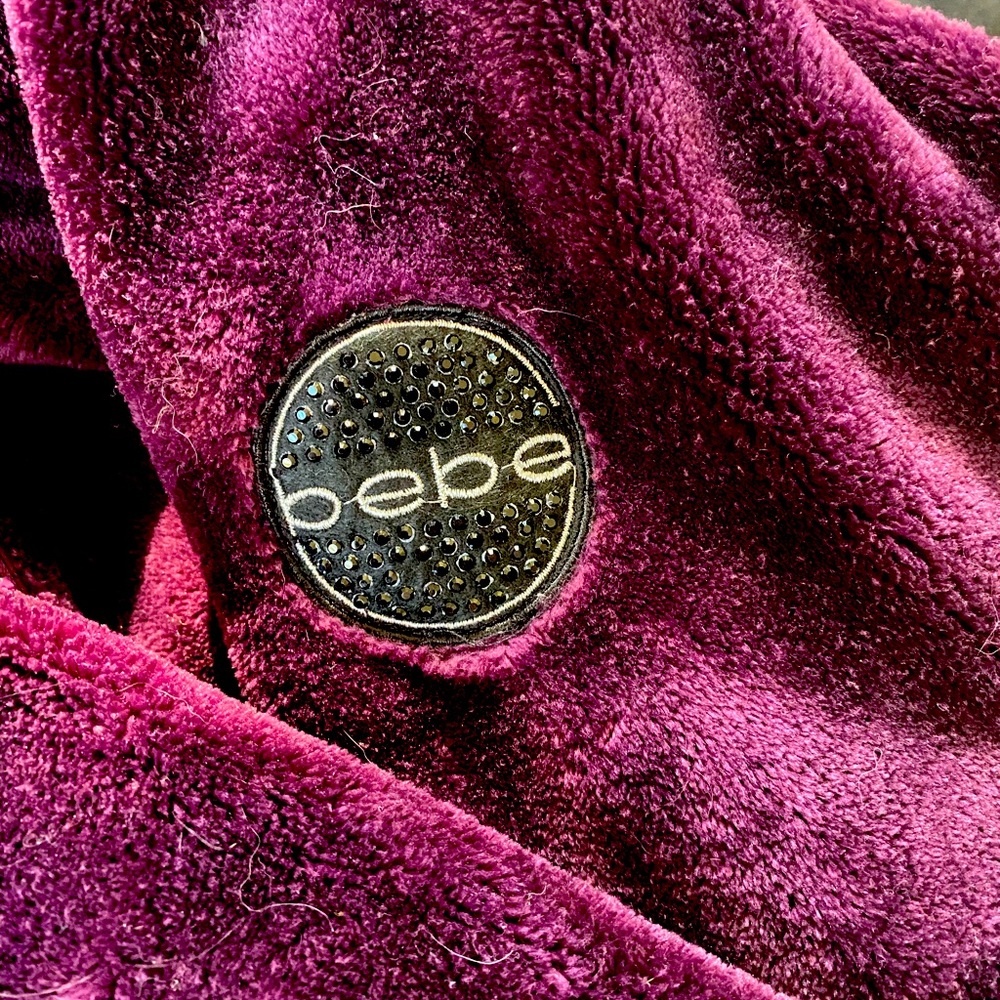 Bebe fuzzy jacket